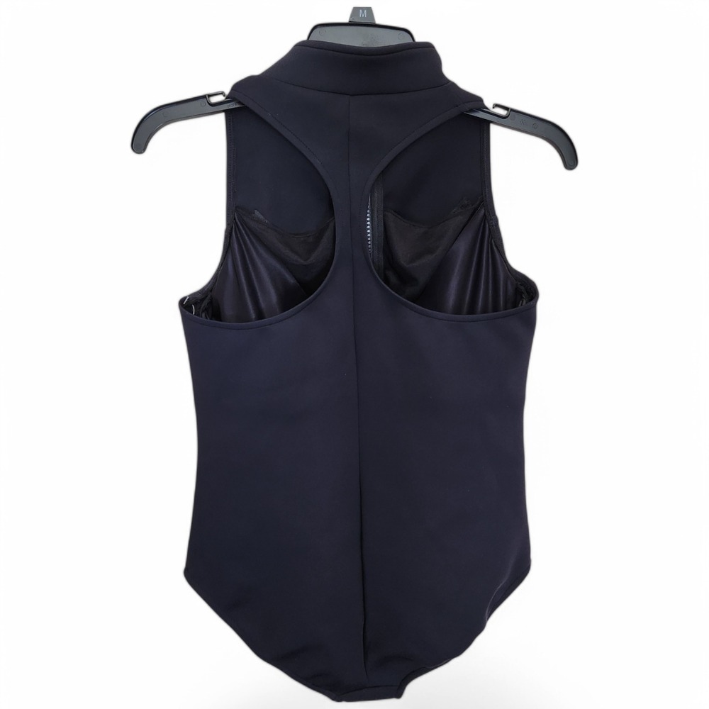 Magicsuit Black Racerback Zip Front One-Piece Swimsuit - Picture 4 of 12
